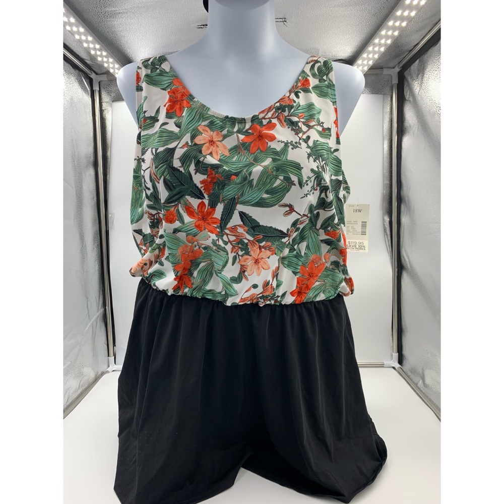 Bathing Suit sold by Catherine’s.  Size 18W